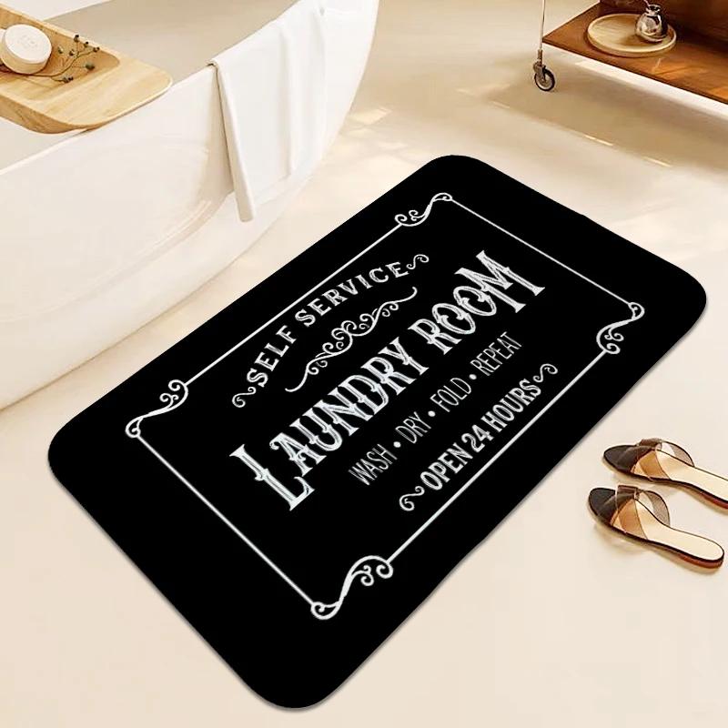 Carpet Laundry Room Outdoor Entrance Doormat House Entrance Mat Anti Slip Home Decorations Hallway Sleeping Room Rugs