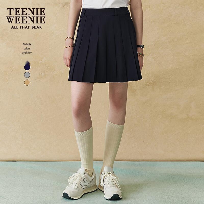 Teenie Weenie Women s College Style Pleated Mini Skirt S