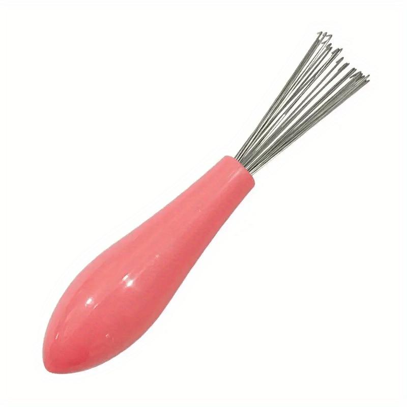 

Makeup Brush Cleaning Tool Brush Cleaner Comb 1pcs розовый