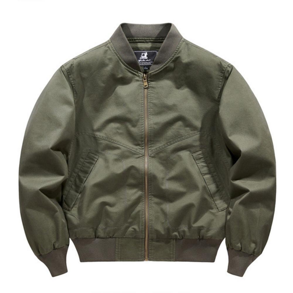 2025 Men's Autumn and Winter Bomber Flight Jackets Windproof Pilot Jacket Casual Motorcycle Baseball Coat for MEN