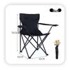 Fauteuil de camping pliant portable d'extérieur