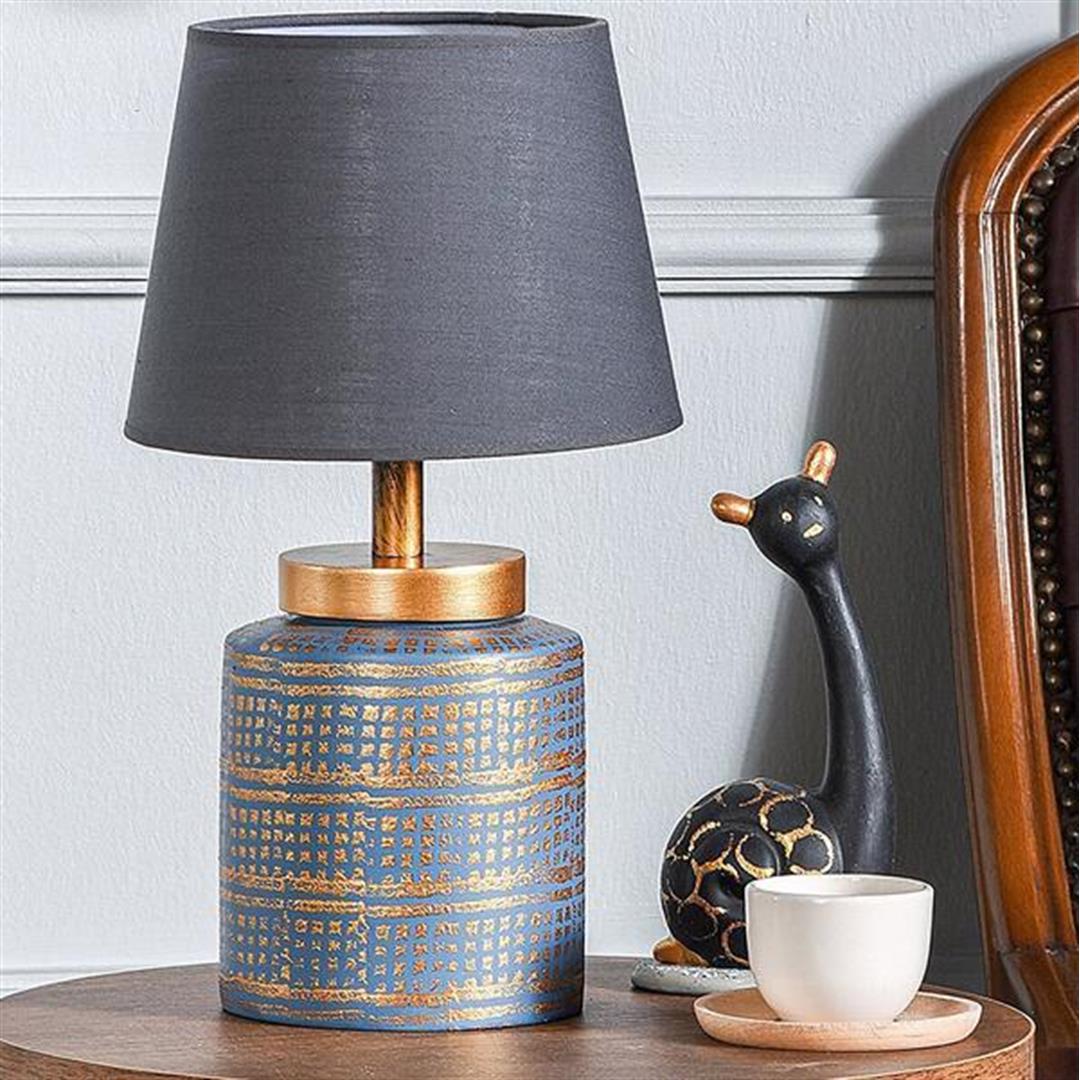 

HMY Design Grande Керамический абажур Синий/Золотой