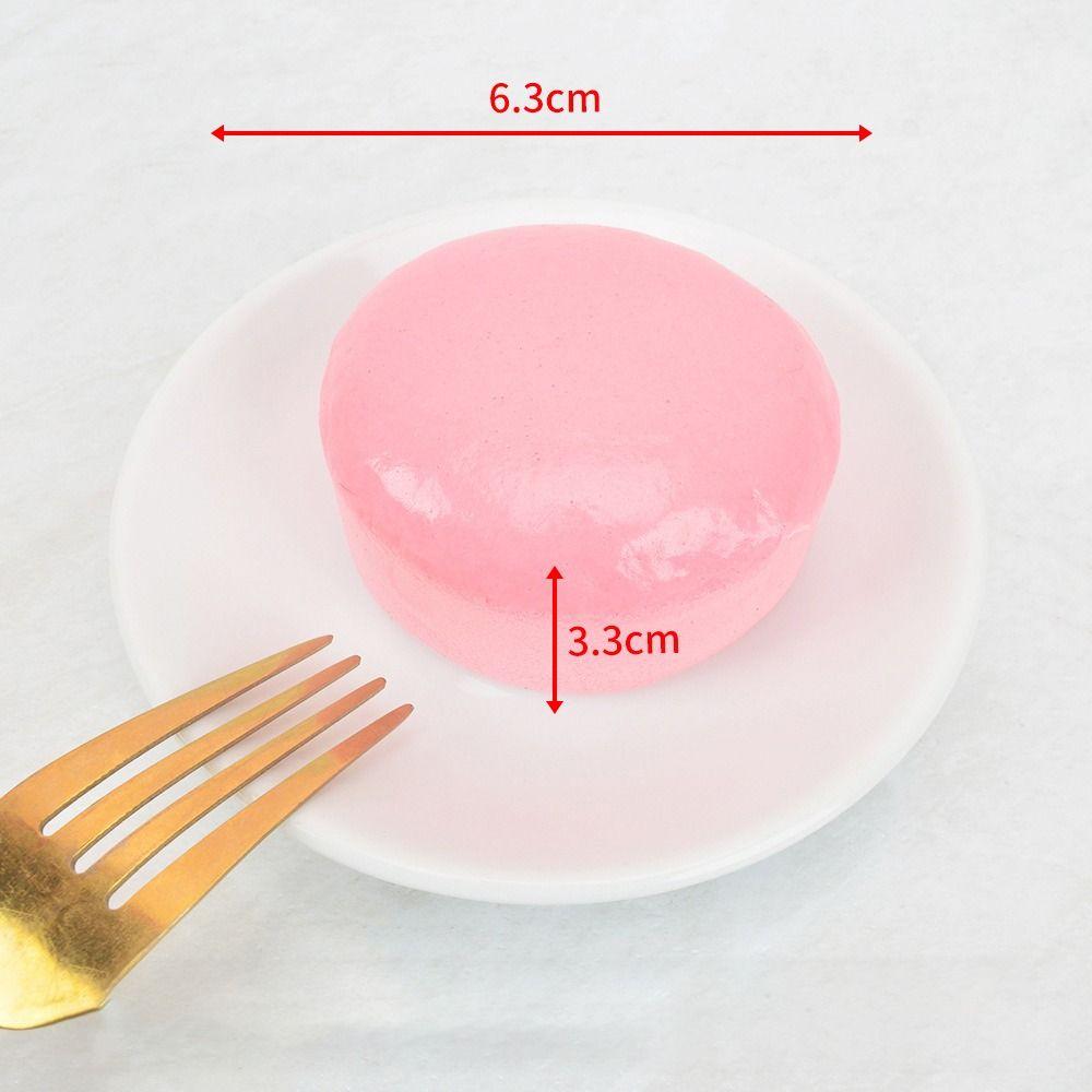 Cake Shape Squeeze Toys Slow Rebound Release Anxiety Toy Fashion Decompression Doll