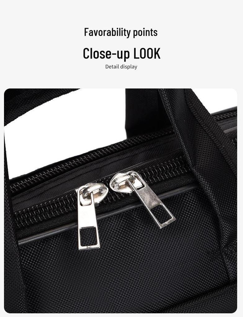 Men's Large Capacity Wear-Resistant Briefcase and Laptop Travel Bag