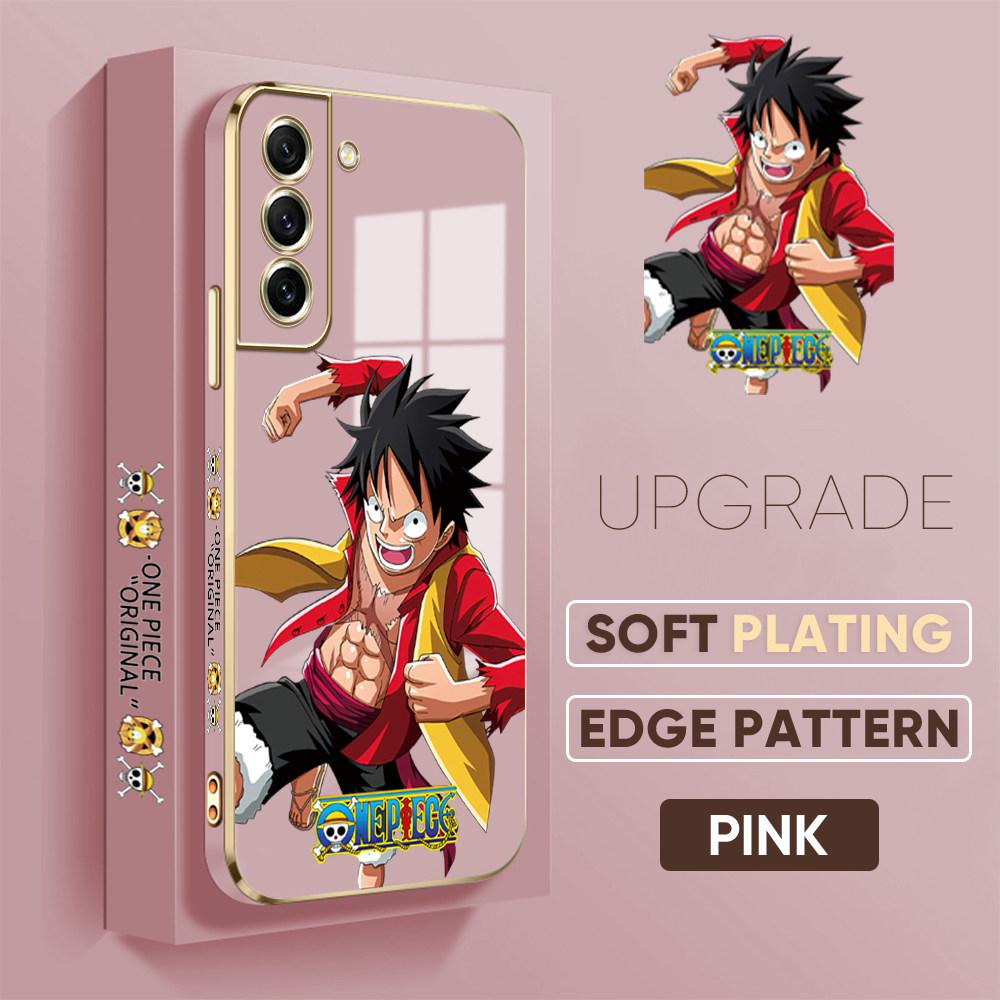 Colorful Printing Patterns Square Edge Pattern Casing Plated Phone Shell Luxury Plating Soft Phone Case for iPhone Motorola Moto OnePlus Samsung