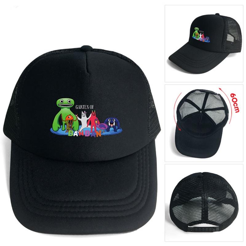 Garten Of Banban Cartoon Printing Baseball Cap Adjustable Hip Hop Sun Hat