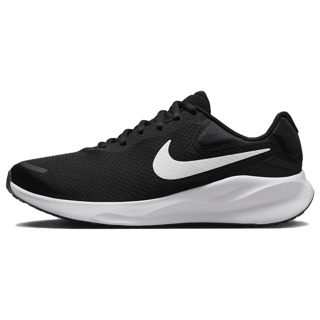 New Nike Revolution 7 Wide 'Black White' Women's FZ6829-001