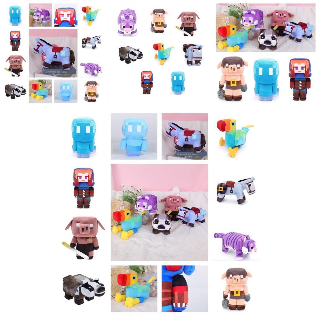 Minecraft Legends Plush Cute And Soft Toy For Kids And Adults Available In Multiple Characters And Colors!