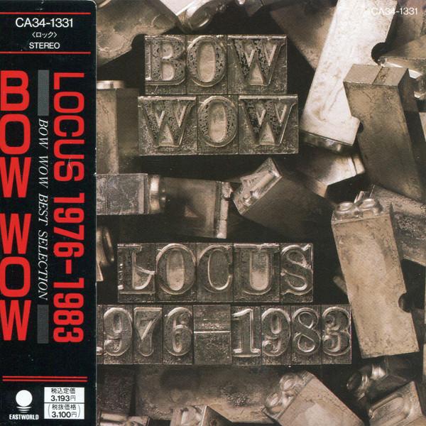 

CD BOW WOW - LOCUS1976-1983 CA341331 Eastworld 1987 Япония ObiRock Б/у