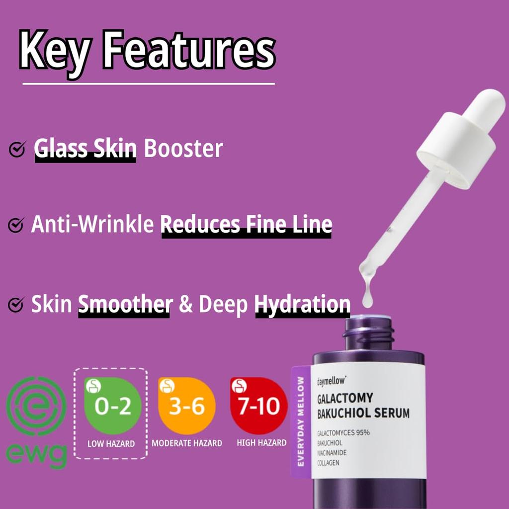 Daymellow Galactomybactyol 30ml (Galactomyces 95%) Serum/Retinol Serum/Retinol Serum/Dullness/Elasticity/Hardness/Pores,