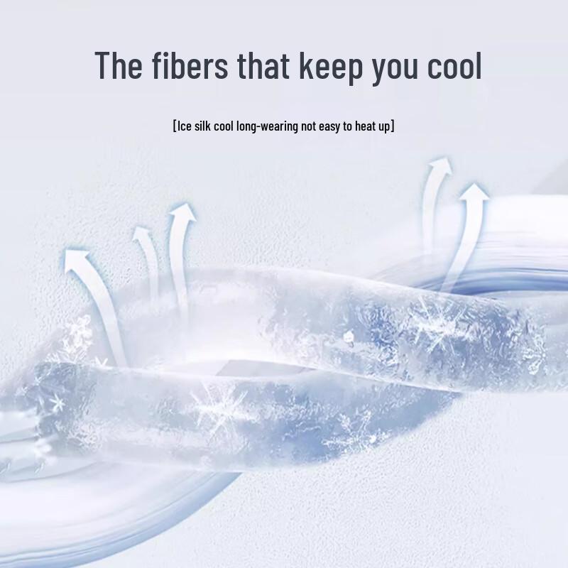 Langsha Men's 2025 Ice Silk Seamless Antibacterial Boxer Briefs Multi-Pack