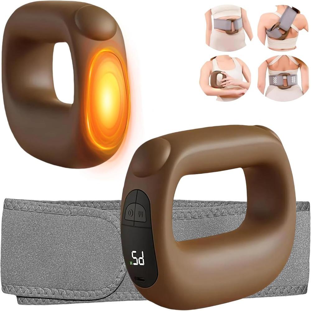 

Adjustable Massage Mode Multifunctional Full-Body Fascia Ring Electric Fascia Massager коричневий