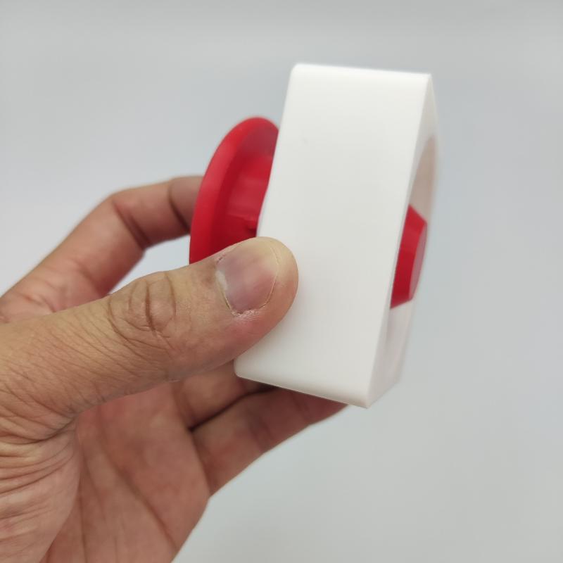 1Pcs 3D Printed Fire Missile Toilet Button Extender – Durable Plastic, No-Drill, Classic Design, Bathroom Upgrade