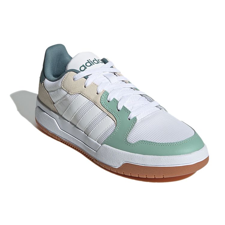 Adidas Neo Entrap Durable Low-Top Skate Shoes Men Sneakers White Light-Green FZ1705