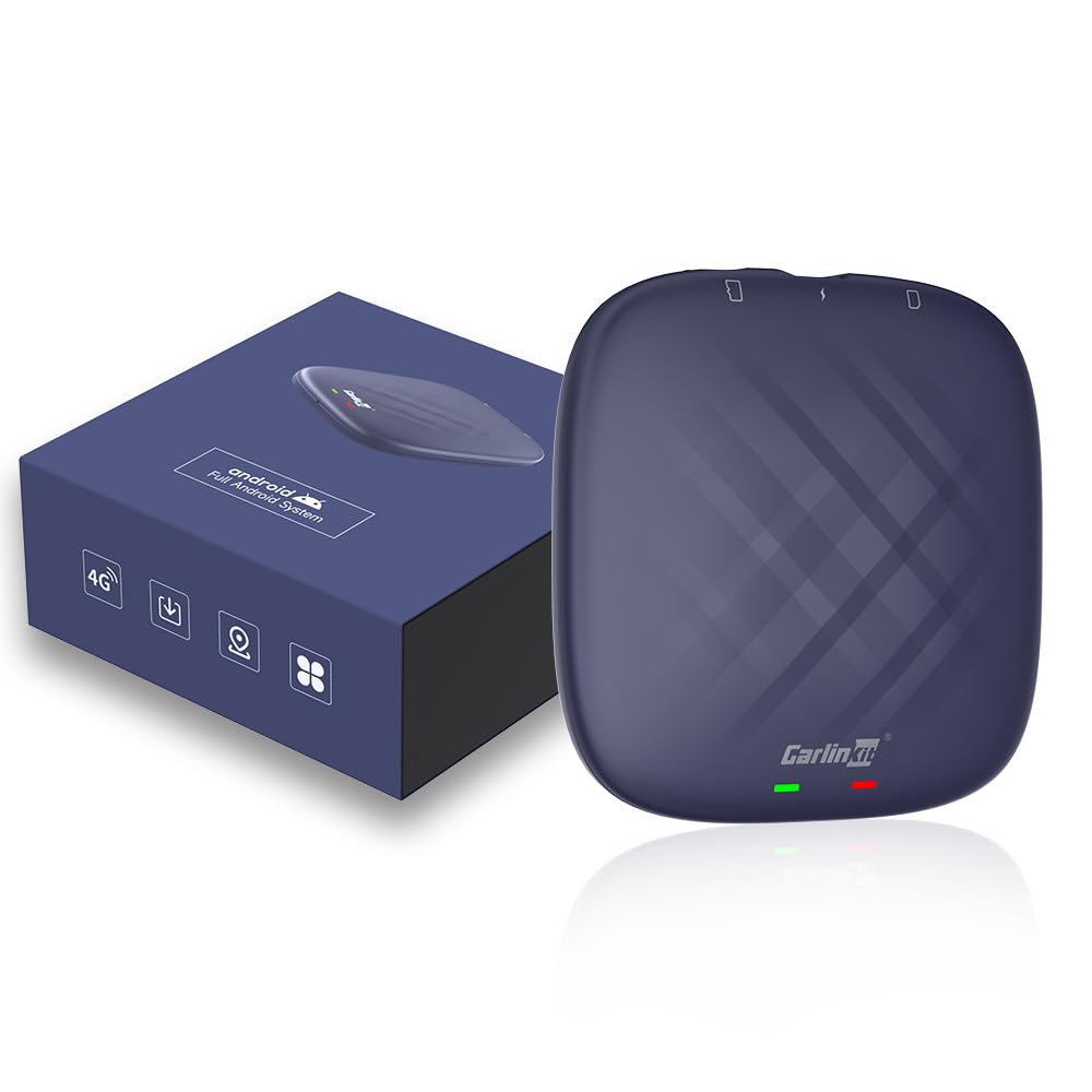 CarlinKit TBox Plus Android System Japan Limited Edition Wireless Android Auto CarPlay Ai Box Wireless CarPlay Adapter Youtube Video Playback