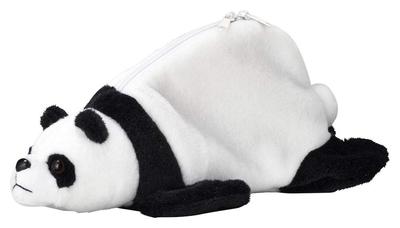 Seto Craft Slim Pouch, Panda, SF-3604-150, WhiteBlack, W26 X L9 X H12cm