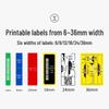 BZTD Compatible Label Tape for Brother P-touch Printers