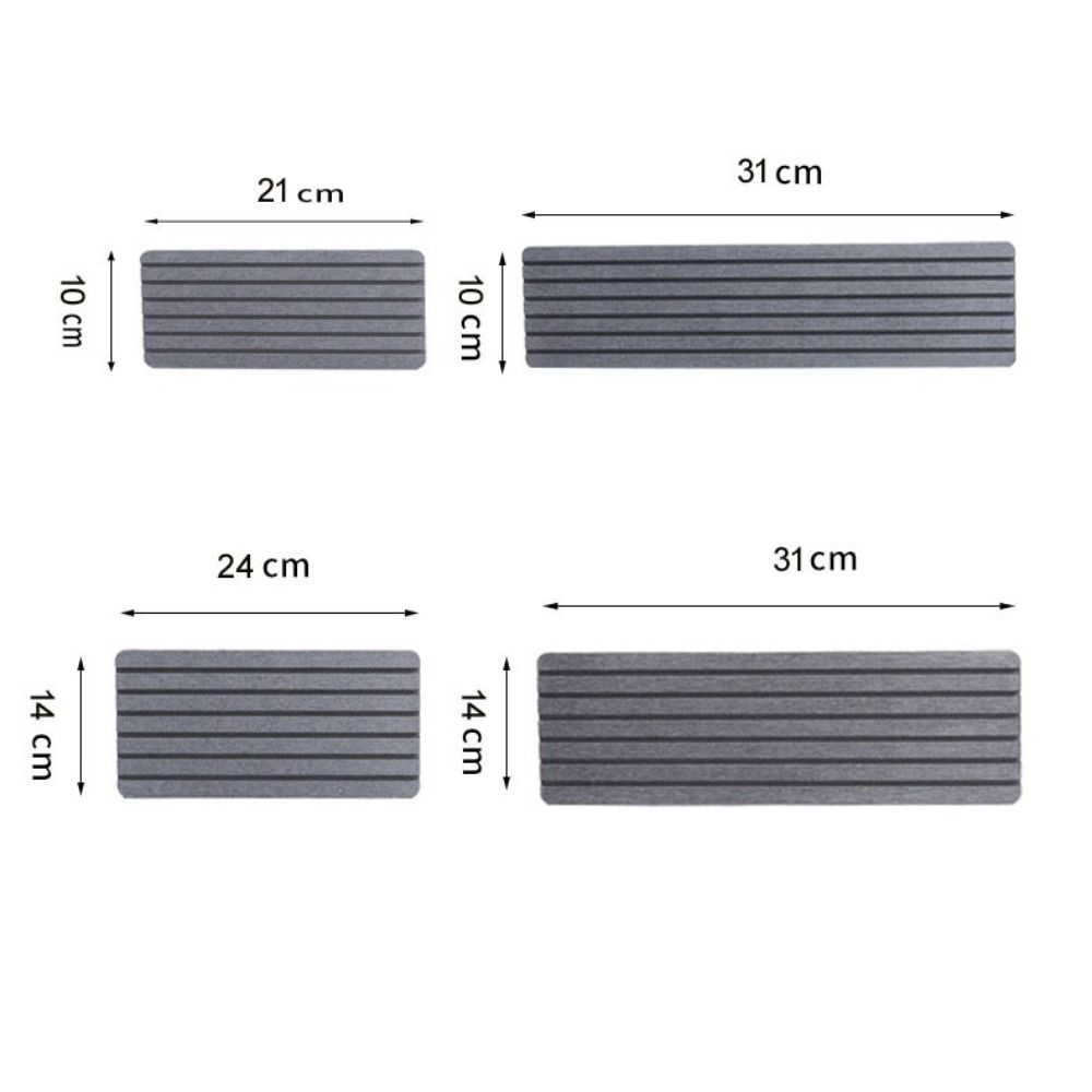 Simple Diatom Mud Cup Mat Heat Insulation Highly Absorbent Coaster Heat Resistant Tea Cup Tray Tea Table