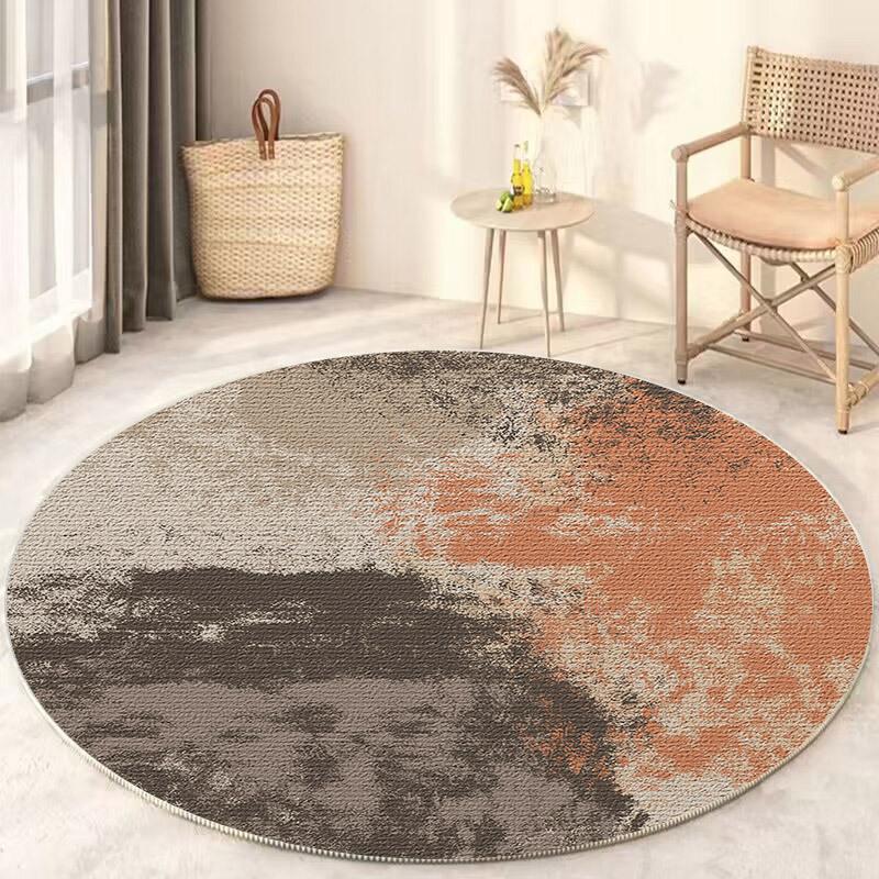 Round Carpets for Living Room Nordic Bedroom Decor Plush Carpet Large Floor Mat Thicken Lounge Rug