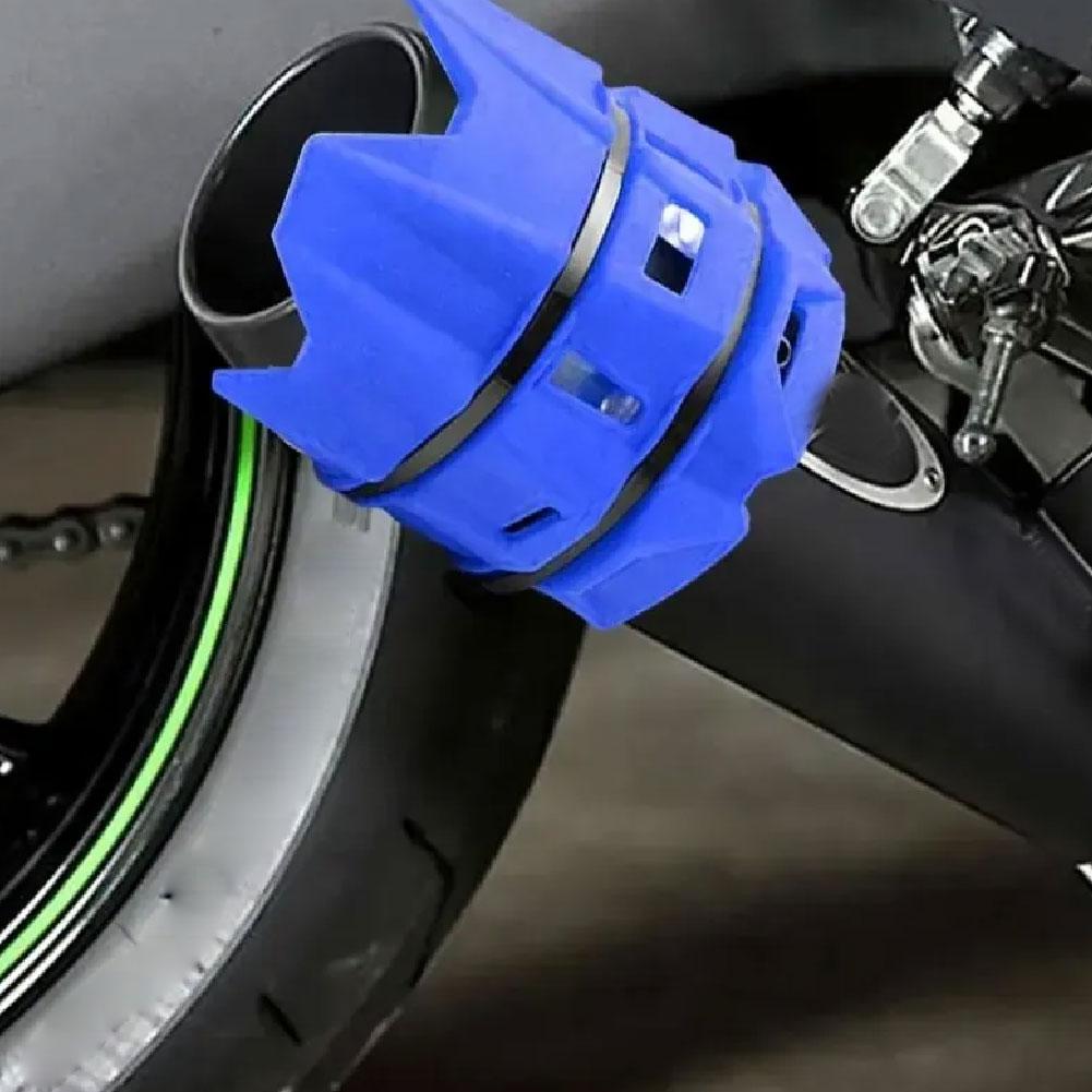 Universal Silicone Exhaust Tail Pipe Protector Cover And Decorative Protector Molding For KTM EXC EXCF 125 200 250