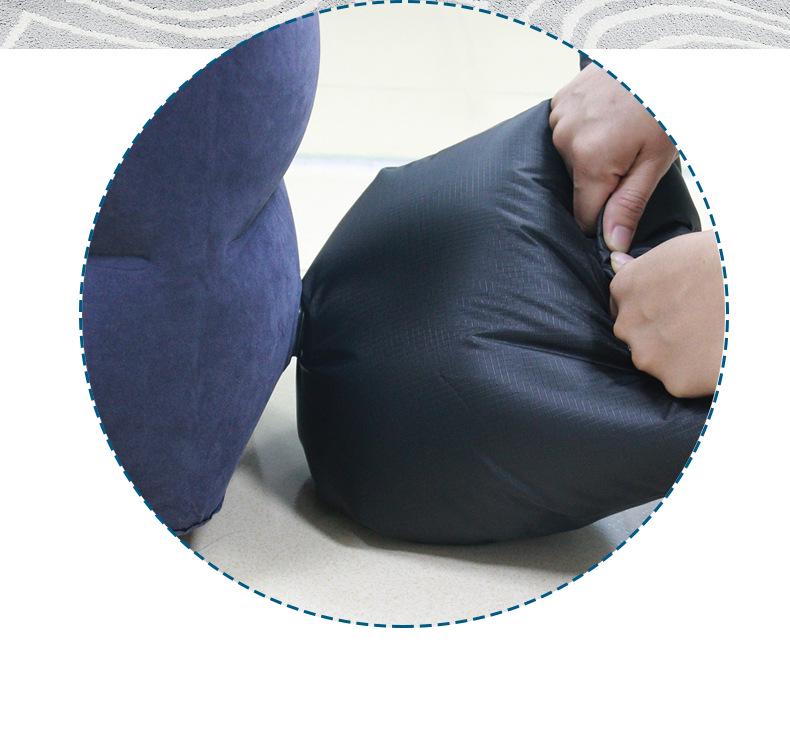Portable Inflatable Footrest for Travel & Office