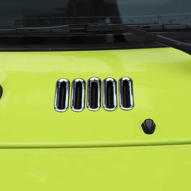 BAWA Headlight Bumper Rearview Mirror Decoration Cover for Suzuki Jimny 2019 2020 2021 2022 2023 2024 Exterior Accessories