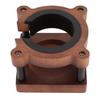 Coffee Portafilter Holder Universal Prevent Slip Bear Shaped Wooden Coffee Tamper Stand for 51mm 53m