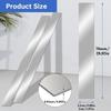 1pc 76cm/29.92in 304 Brushed Stainless Steel Finishing Sheet Metal Gap Filler Trim Strip Metal Trim for Home Kitchen Tool Silver
