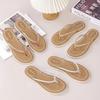 Yuzhihao Damen Mode Flache Flip-Flops - Lässige Frühling/Sommer Zehentrenner Strand Sandalen