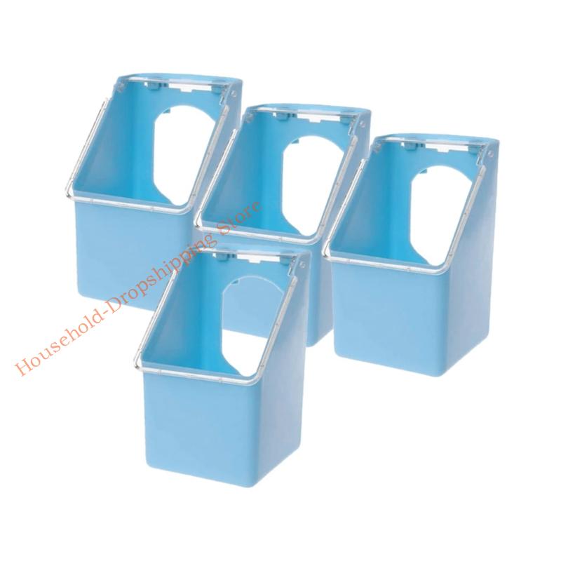 Space Saving Hanging Pigeons Feeders for Pigeons Parrots and Birds Cages Easyly To Clean Refillable Universals Use