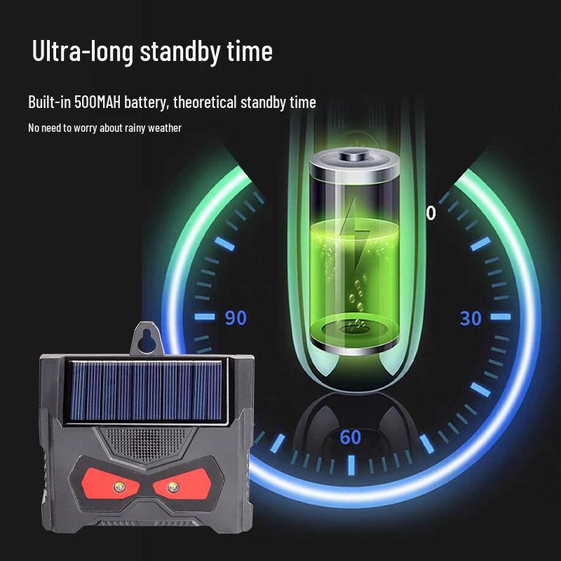 Ultrasonic Mouse, Bird, and Animal Repeller with LED Flashing Lights