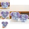 Scented Elephant Stuffed Animal Keychain With Clip For Kids Room Decor