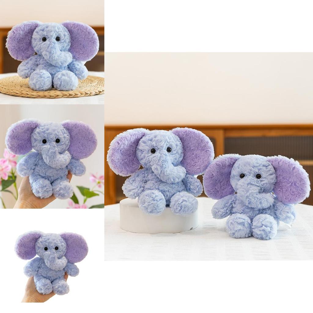 Scented Elephant Stuffed Animal Keychain With Clip For Kids Room Decor