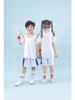 Two-Piece Girls' Basketball and Jump Rope Sports Uniform Set