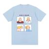 Koszulki z Memami o Haalandzie Zabawne Męskie Damskie Uroczy Nadruk Kreskówkowy Koszulka Codzienna Bawełniana Luźna Krótki Rękaw Letnie Topy Streetwear