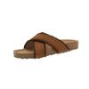 Fashion Summer Women Platform Open Toe Slippers Outdoor Cross Slip On Flats Slide Ladies Casual Beach Vacation Footwear