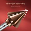 Tiangong 6542 Cobalt HSS 60° Single-Edge Chamfering, Deburring, and Countersink Cutter with Straight Shank.