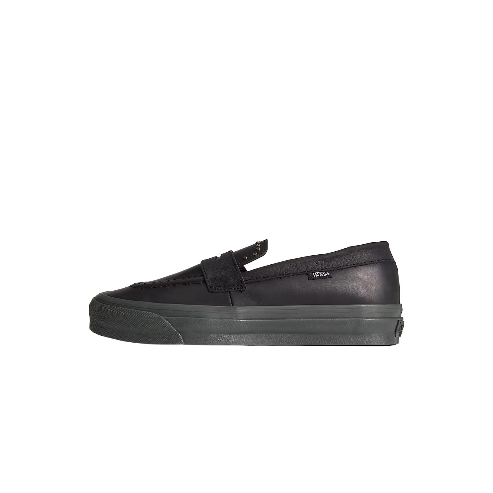 

Vans Премиальная Кожаная Слипоны Круглый Носок Удобные Лоферы Унисекс Лоферы VN000VATBLK