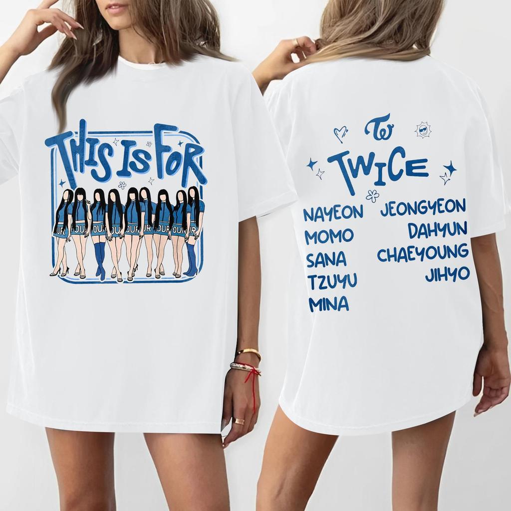 Top Tricou cu Mânecă Scurtă Imprimat cu Gât Rotund pentru Femei