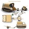 606 Pcs RSO/01 & 37mm Antitank Gun PaK35/36 WW2 Military SeriesTank Building Blocks  Bricks Model Set Toys for Kids Gifts