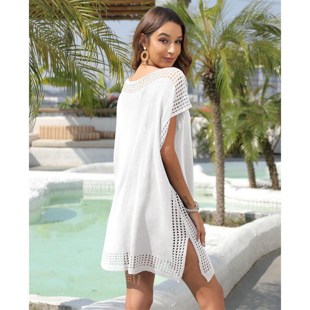 Pareo Beach Cover Up pentru femei Rochie de vara Saidas De Praia Costume de baie Tunica Outlets Negru Luxury Baie Ieșiri Femei Cover-ups
