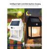 LED Outdoor Wall Lamp IP65 Waterproof Solar Lawn Light Body Sensing Villa Small Wall Light for Pathway Villa Outdoor