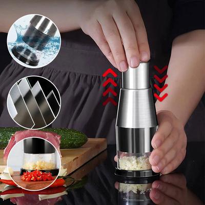 Food Chopper Slap It Vegetable Dicer Safe Mincer Onions Garlic Salads & Veggies Easy To Clean Kitchen Accessories Q1FD