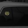 1pc Wheat Car Sticker Gold/Silver Emblem Side Badge Decal VIP For q2 a3 a4 a5 a6 a7 a8 Q3 Q4 Q5 Q6 Q7 b8 b6 c6 car accessories