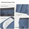 Jie Li Ya Men's 10A Antibacterial Cotton Boxer Briefs 4-Pack