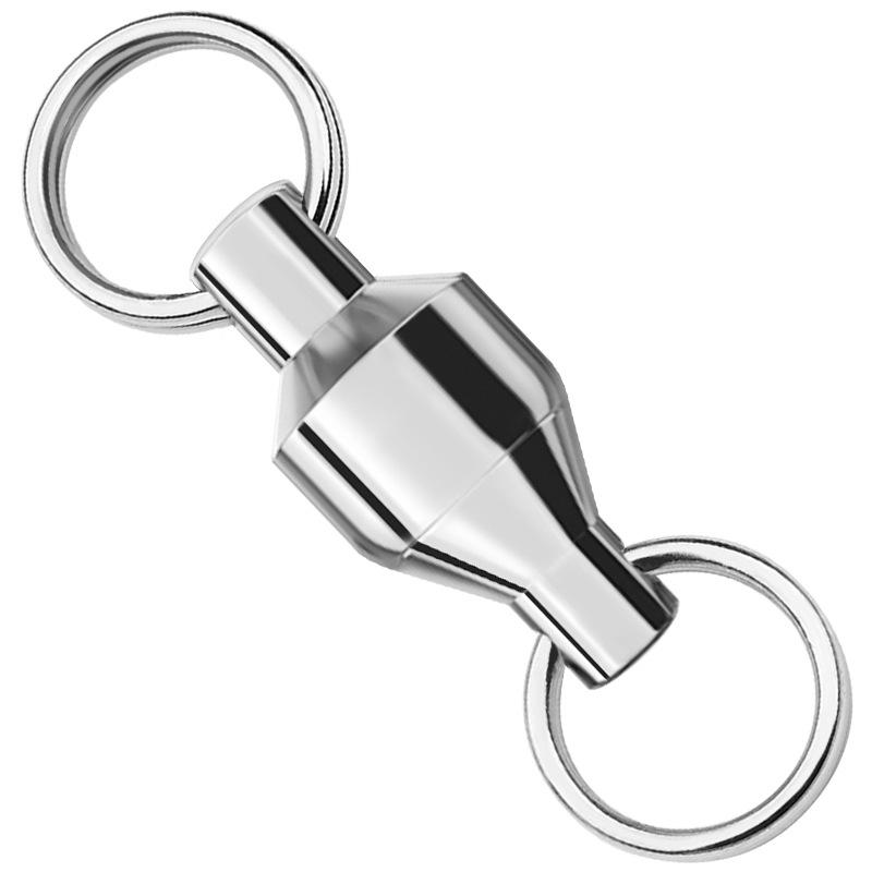 

Высокоскоростной двойной вертлюг из нержавеющей стали, большое кольцо в форме восьмерки, высокая прочность на разрыв Size 5