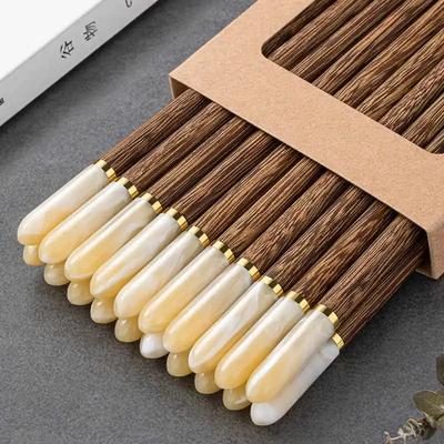 1/5 Paare Chinesische Essstäbchen Holz Sushi Stäbchen Japanisches Essstäbchen-Set Wiederverwendbare Koreanische Essstäbchen Küchenholz Geschirr
