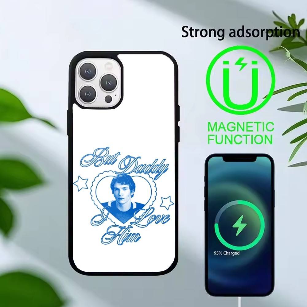 

E-Heated-Rivalry Phone Case For iPhone 14,16,15,13,17,12,Plus,Pro,Max Magnetic For Magsafe Frosted Cover iPhone17Pro