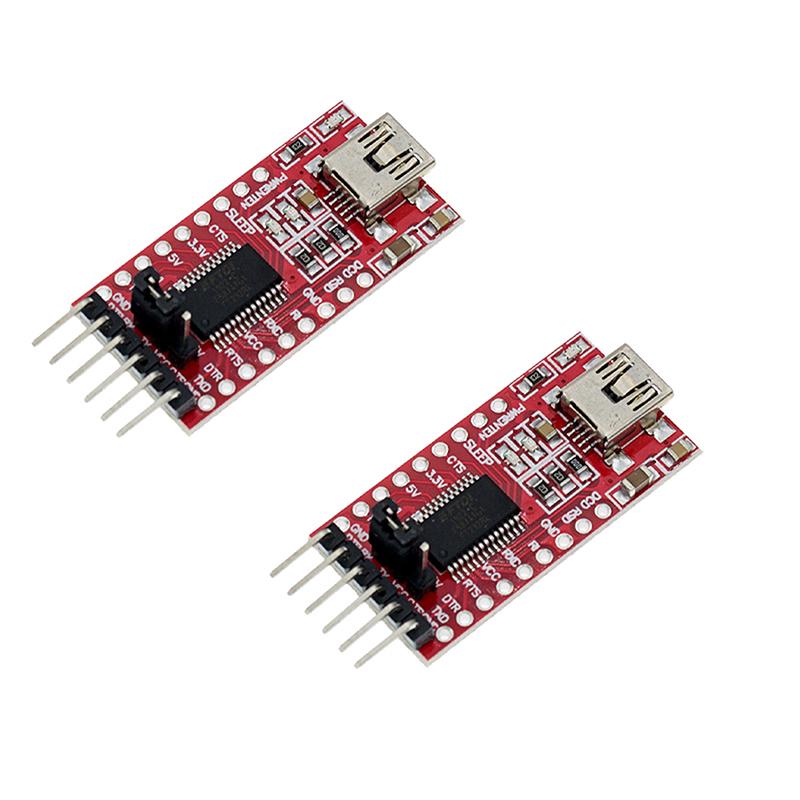

Модуль перетворювача послідовного адаптера USB до TTL FT232RL FTDI для Arduino 3,3 В 5 В міні 2pcs