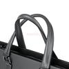 1pcs Briefcase file bag, men's handbag, commuting document bag, zip file bag, business civil servant unit conference bag